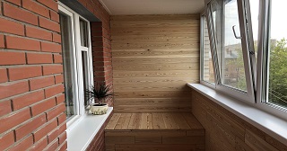 Отделка, остекление, утепление балконов в Конаково от 211 руб. м/2.
